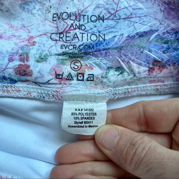 EVCR Evolution and Creation Dreamcatcher Athletic Fitness Leggings Small - Picture 7 of 8